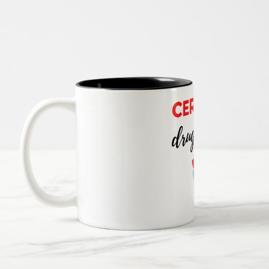 Tasse 2 Couleurs Concessionnaire certifié 2 (Gauche)
