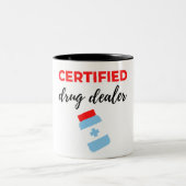 Tasse 2 Couleurs Concessionnaire certifié 2 (Centre)