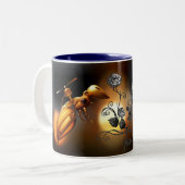 Tasse 2 Couleurs Concevoir des cafés (Devant gauche)