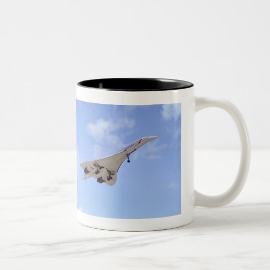 Tasse 2 Couleurs Concorde G-BOAF (Droit)