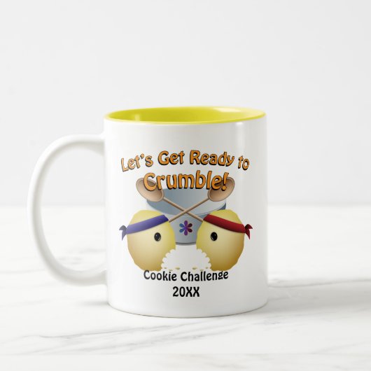 Tasse 2 Couleurs Concours de cuisson des biscuits (Gauche)