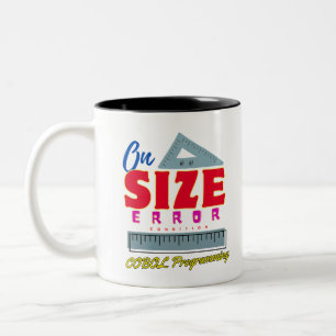 Tasse 2 Couleurs Condition d'erreur de taille en programmation Cobo