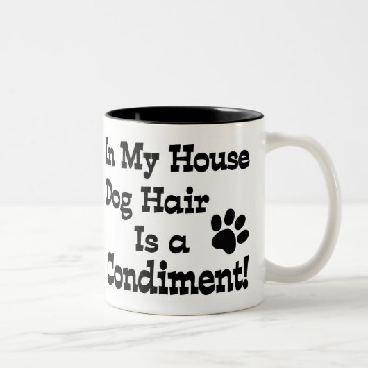 Tasse 2 Couleurs Conditionnement des cheveux de chien (Droit)