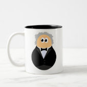 Tasse 2 Couleurs Conducteur drôle (Gauche)