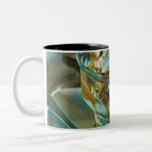 Tasse 2 Couleurs Cône crème glacée d'été (Gauche)