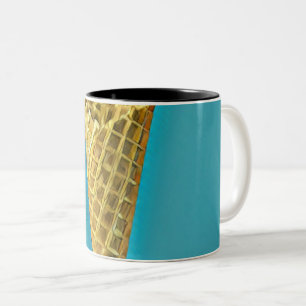 Tasse 2 Couleurs Cône gaufre pour les amateurs de glaces