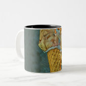 Tasse 2 Couleurs Cône glace chocolat fondu (Devant gauche)