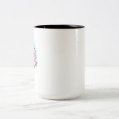 Tasse 2 Couleurs Cône rose Sakura crème glacée gaufre (Centre)