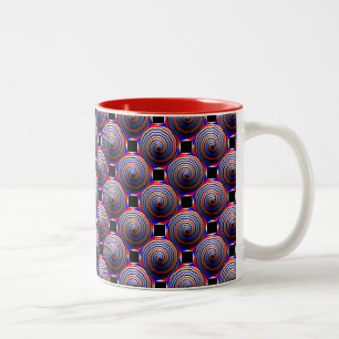Tasse 2 Couleurs Cône spirale par Kenneth Yoncich