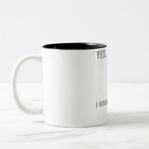 Tasse 2 Couleurs Confession du joueur de banjo - Oui, j'ai un probl