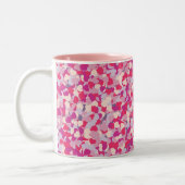 Tasse 2 Couleurs Confetti Coeur multicolore2 (Gauche)