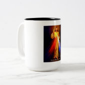 Tasse 2 Couleurs Confiance de Jésus I dans vous (Devant gauche)