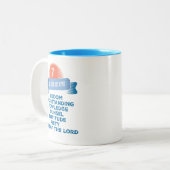 Tasse 2 Couleurs Confirmation 7 Dons de l'Esprit Saint (Devant gauche)