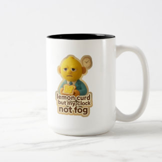 Tasse 2 Couleurs Confit de citron mais mon horloge n'est pas brouil