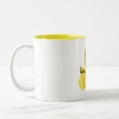 Tasse 2 Couleurs Confiture de citron jaune (Gauche)