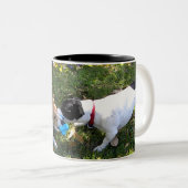 TASSE 2 COULEURS CONFLIT (Devant droit)