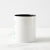 Tasse 2 Couleurs Conflit IP réservé. Angle perfectionné (Centre)