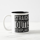 Tasse 2 Couleurs Conformité droite d'Outta (Gauche)