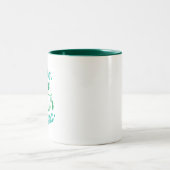 Tasse 2 Couleurs Confortable tasse, design hivernal simple (Centre)