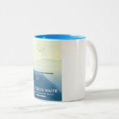 Tasse 2 Couleurs Coniston Water, district des lacs, Angleterre (Devant droit)