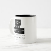 Tasse 2 Couleurs Connaître ton histoire (Devant gauche)