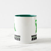 Tasse 2 Couleurs Conscience de trouble bipolaire (Centre)