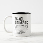 Tasse 2 Couleurs Conseiller scolaire (Gauche)