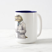 Tasse 2 Couleurs Conservasaurus Dinosaur (Devant droit)