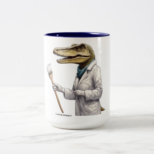 Tasse 2 Couleurs Conservasaurus Dinosaur (Centre)