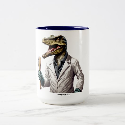 Tasse 2 Couleurs Conservasaurus Dinosaur (Centre)