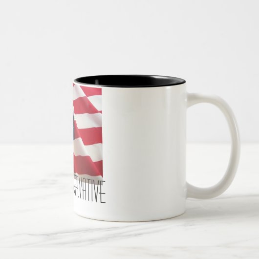 TASSE 2 COULEURS CONSERVATEUR FIER (Droit)
