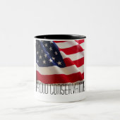 TASSE 2 COULEURS CONSERVATEUR FIER (Centre)