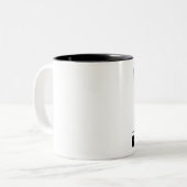 Tasse 2 Couleurs Conservation du singe frais (Devant gauche)