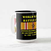 Tasse 2 Couleurs Consolidation Et Capture Du Sud Des Philippines (Devant gauche)