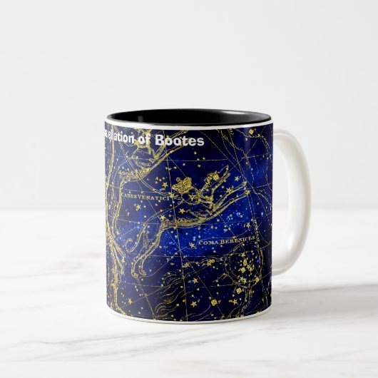 Tasse 2 Couleurs Constellation de Bootes (Devant droit)
