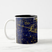 Tasse 2 Couleurs Constellation du Bélier (Gauche)