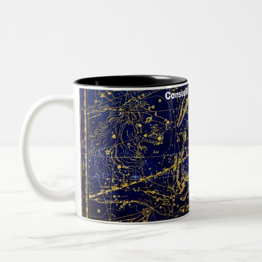 Tasse 2 Couleurs Constellation du cancer (Gauche)