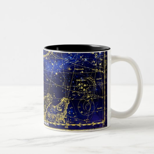 Tasse 2 Couleurs Constellation du Cheval (Droit)