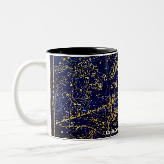 Tasse 2 Couleurs Constellation du crabe (Gauche)