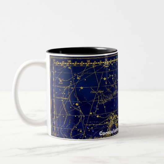 Tasse 2 Couleurs Constellation du Lynx (Gauche)