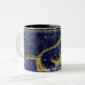 Tasse 2 Couleurs Constellation Ursa Major (Devant gauche)