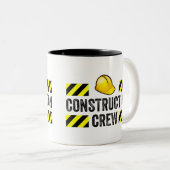 Tasse 2 Couleurs Construction Crew (Devant droit)