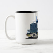 Tasse 2 Couleurs Construction de camionnettes démolition de chaluti (Gauche)