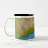 Tasse 2 Couleurs Continent australien (Gauche)