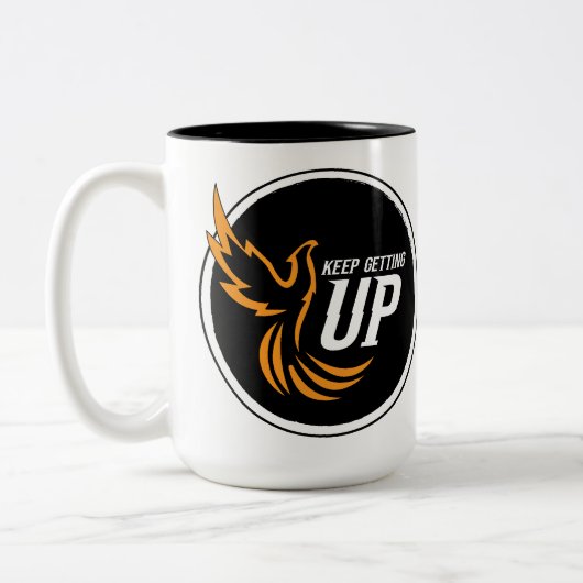 Tasse 2 Couleurs Continuez à vous lever (Gauche)