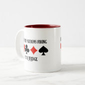 Tasse 2 Couleurs Continuez les neurones mettre le feu au pont de (Devant gauche)