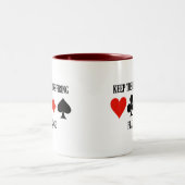 Tasse 2 Couleurs Continuez les neurones mettre le feu au pont de (Centre)