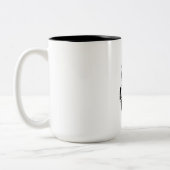 Tasse 2 Couleurs Continuez simplement à avancer dans la conception (Gauche)