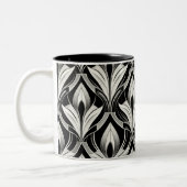 Tasse 2 Couleurs Contraste noir et blanc (Gauche)