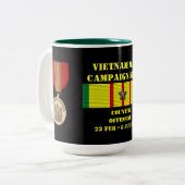 Tasse 2 Couleurs Contre - Campagne Offensive Tet 1969 (Devant gauche)